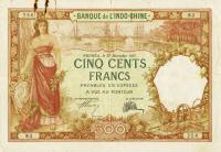 Gallery image for New Caledonia p38: 500 Francs